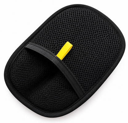 Guante quita pelos para sillón, auto y ropa